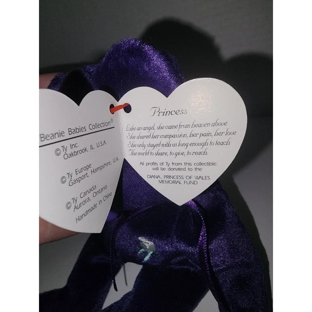Ty Beanie Babies Princess The‎ Bear 1997
